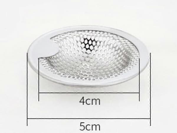 Rustfrie stål vask siler Et sett med 4 stk (5 CM)
