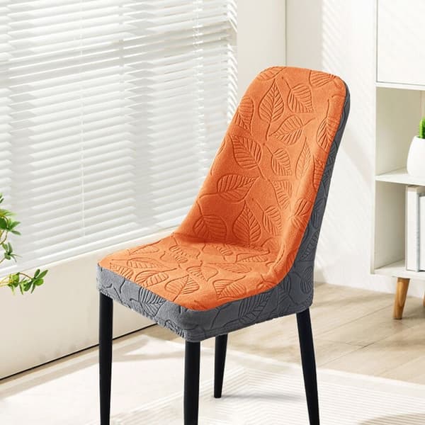 jacquard-kuvioinen kaareva tuolinpäällinen