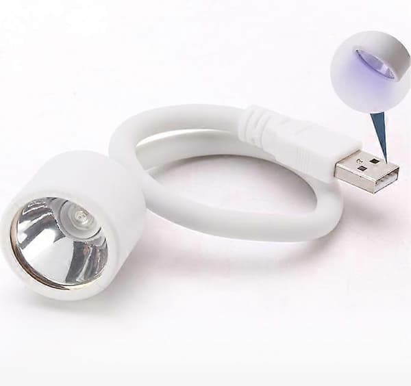 Mini USB negleforsterkningslampe lysterapi maskin negleskive led bake lampe liten bærbar lysterapi lampe