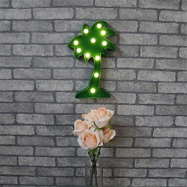 LED plastmodel lampe dekorative kreative ornamenter natlys