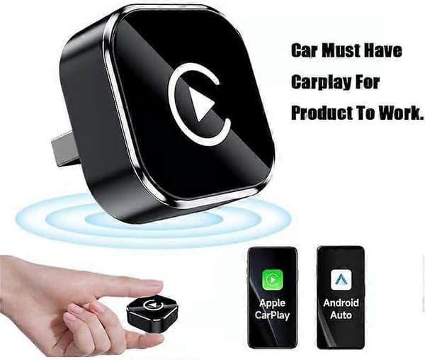Relativelk Carplay, Relativelk trådløs Carplay til kablet CarPlay & Android Auto (farveetiket)