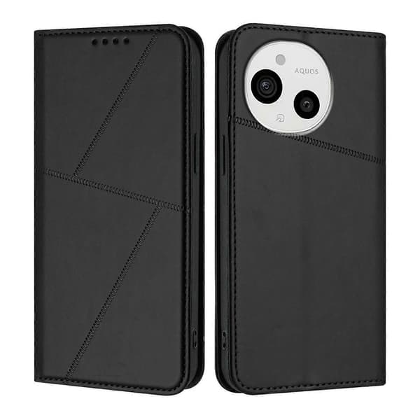 Sharp Aquos Sense9 Läderfodral (För Sharp Aquos Sense9)