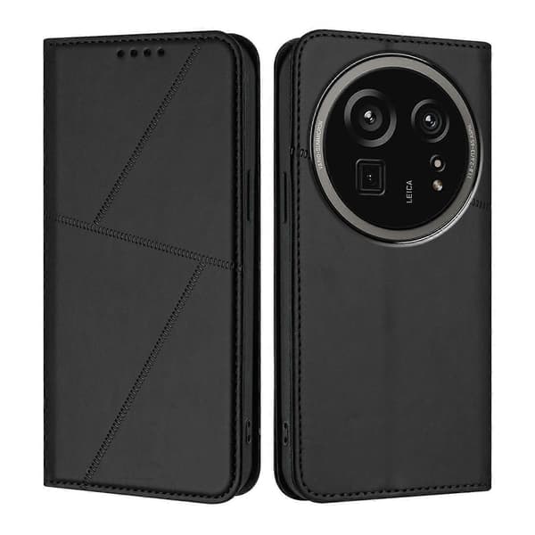 Sharp Aquos R9 Pro Nahkainen Puhelinkotelo (Sharp Aquos R9 Pro -puhelimelle)