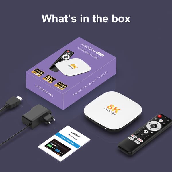 H96maxM2PLUS Internet Set-Top Box (4+32GB)