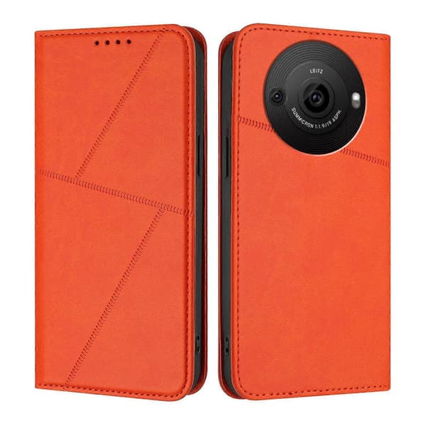Sharp Aquos R8 Pro Läderfodral (För Sharp Aquos R8 Pro)