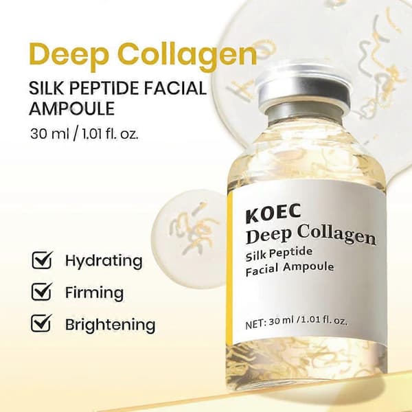 KOEC Collagen Peptide Ampullspruta Anti-Aging Djupåterfuktande Essens 30ml (2st)