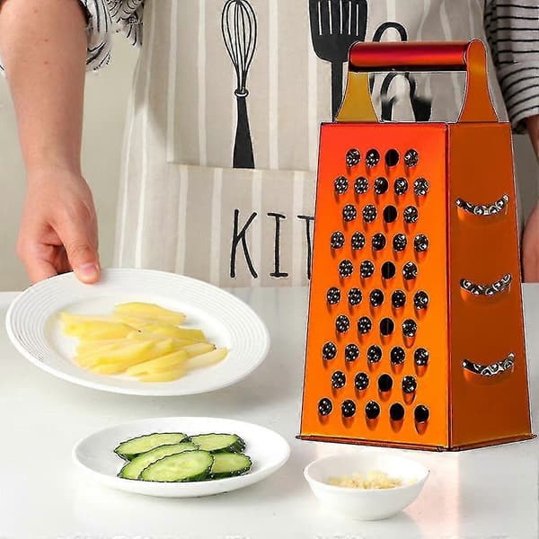 Multifunktionell Grönsaksskärare Ostrivare för Sallad Pommes Frites Chips Och Alla Grönsaker