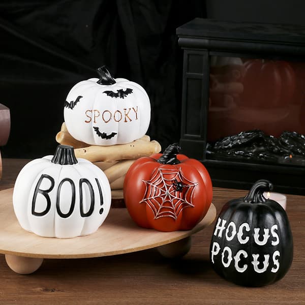 Halloween dekorationer (mörkbrun)