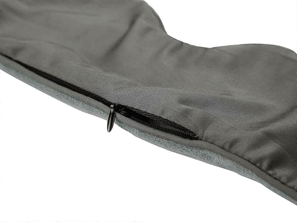 Sovmask - Mjuk, andningsbar ögonmask av bambumaterial med glaskulefyllning 20*9cm grå
