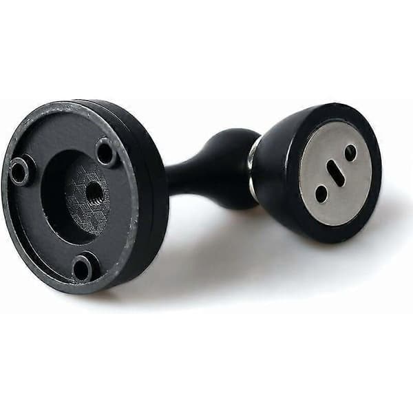 Kraftig magnetisk dørstopperholder (Svart (sinklegering))