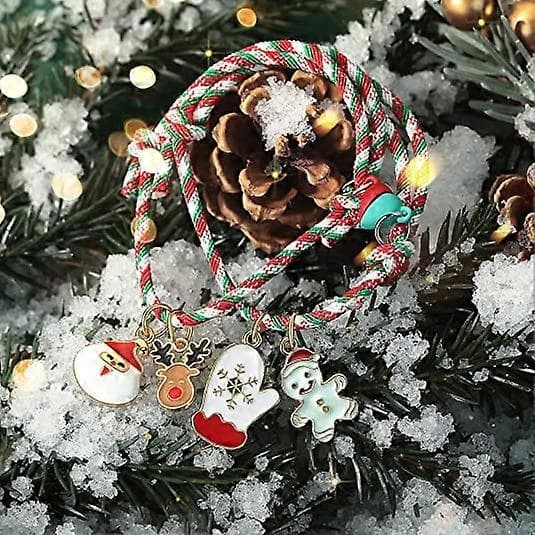 Julemandsarmbånd vedhæng til kvinder Julearmsbånd gaver til børn
