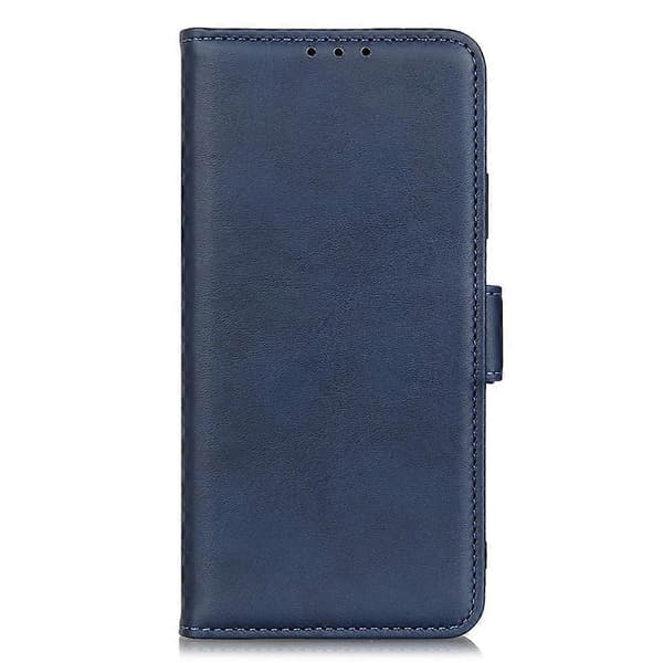 För Samsung Galaxy Xcover 7 Läderfodral Plånboksfodral Ställ Skyddande Flip Telefonfodral (Blå)