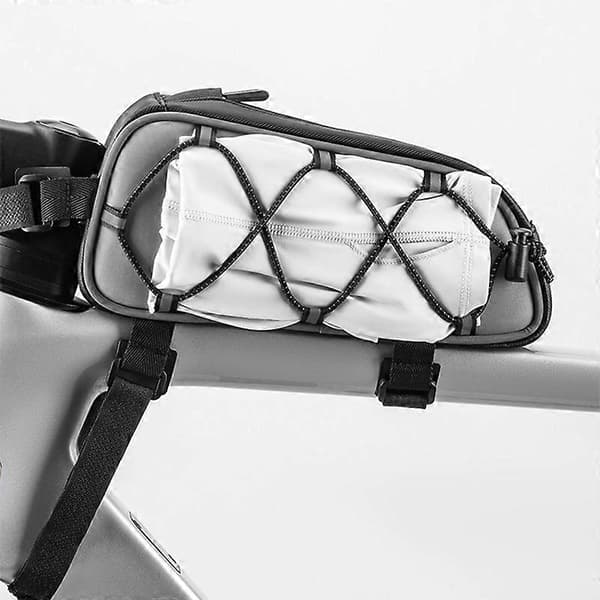 ROCKBROS 039-1 Polyester Cykel Innerslang Väska Reflexdesign Mountainbike Ramväska