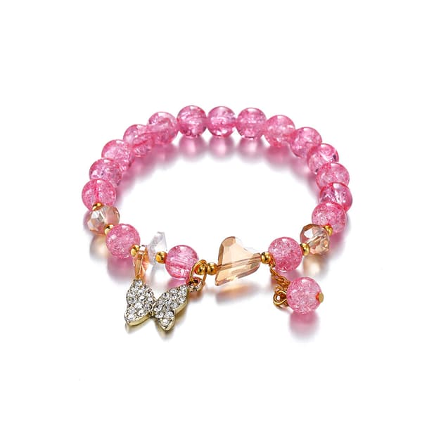 2024, Krystall Diamant Sommerfugl Armbånd for Barn (stil 7)