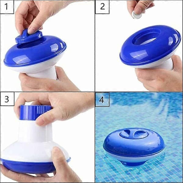 Klordispenser Automatisk Klordispenser Flydende Pooldispenser Kemiske Tabletter Dispenser Justerbar Klordispenser Flydende Spadispenser