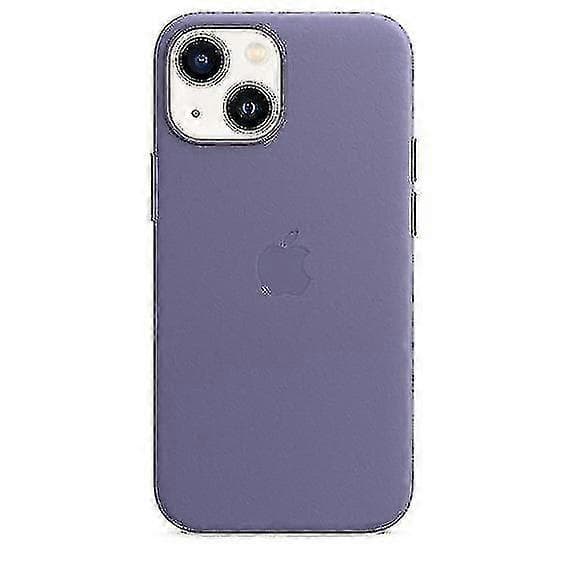 Læder Telefon Cover til iPhone 13 Mini Magsafe Læder Cover (Wisteria)