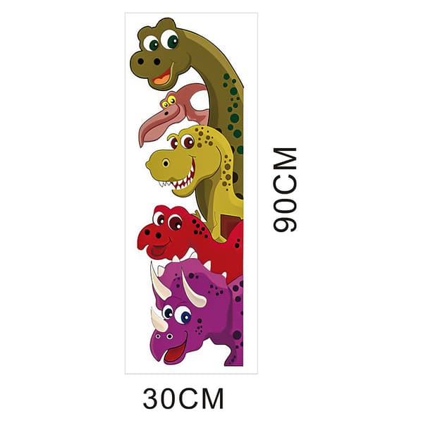Nya kreativa söta dinosaurie väggdekaler vardagsrum sovrum barnrum dekoration målning
