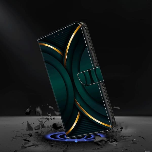 Mobilskal för Galaxy A34 5G (Guld Kontur)