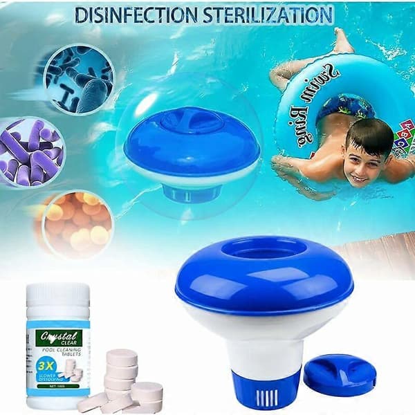 Klordispenser Automatisk Klordispenser Flydende Pooldispenser Kemiske Tabletter Dispenser Justerbar Klordispenser Flydende Spadispenser