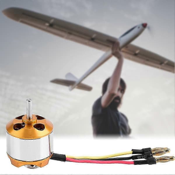 2025 Borstlös Motor 2814 1000/1400KV 2kg Dragkraft 3-4S Motor för Fastvinge RC Flygplan 1400KV