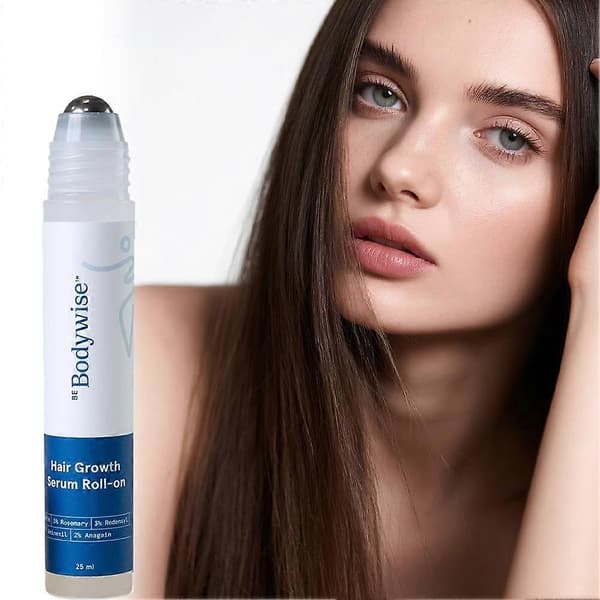 Be Bodywise Hårvækstserum, 3% Rosmarin Hårrulle På Essens - 25ml (4 STK)