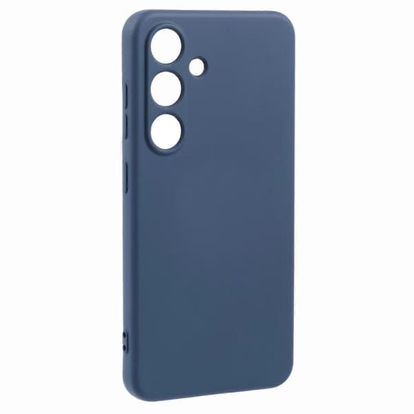 För Samsung Galaxy S25+ Mobilskal Böjd Kant 2.0mm TPU Skyddsskal - Blå (Blå)