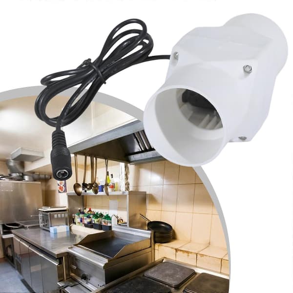 Energibesparende Inline Udstødningsventilator, 20/25/32/40/46 mm Diameter til Hurtig Røgfjernelse i Restauranter og Caféer (32 mm)
