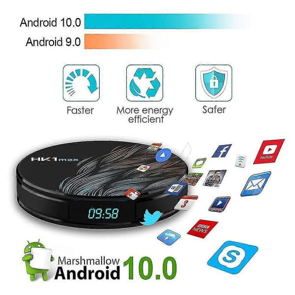 HK1 MAX RK3318 Internet Set-Top Box (4+32GB)