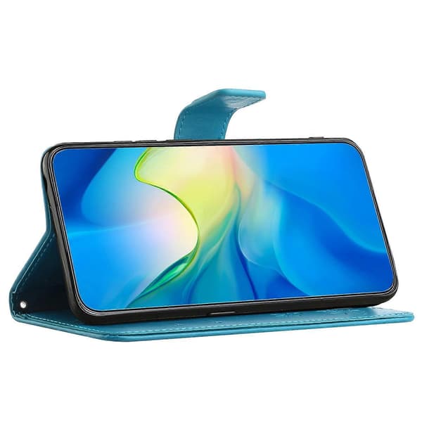 För Galaxy A25 5G (Global Version) (161.0 x 76.5 x 8.3mm) Telefonfodral (Blå)