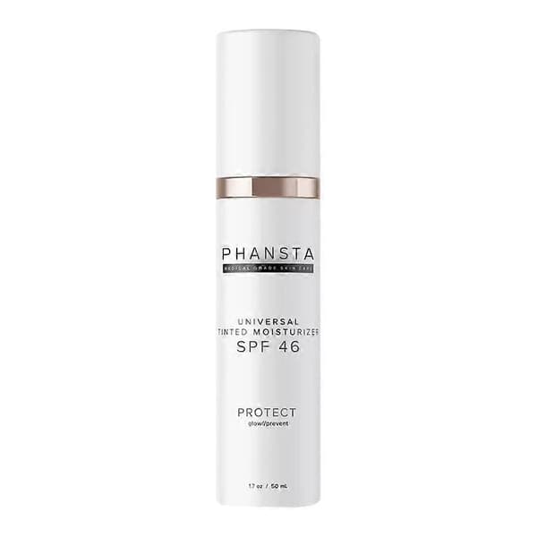 Anti-Aging Farget Fuktighetskrem SPF-46 Universal丨Ansiktssolkrem 50ml