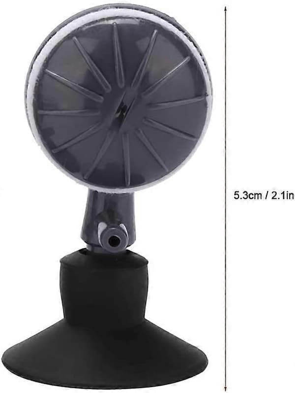 2-pack Justerbara Roterande Bubbel Luftstenar Syrediffusor med Sugkoppar för Akvarier Hydroponisk Pump