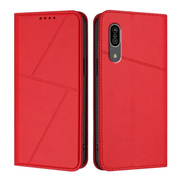 Sharp Aquos Sense 3 Läderfodral (För Sharp Aquos Sense 3)