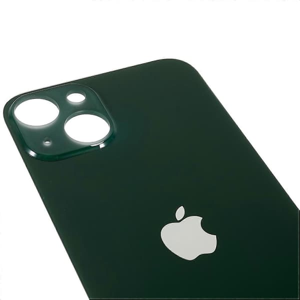 Batterideksel for iPhone 13 6.1 tommer, reservedel for reparasjon (Stort hull) (Stil F)