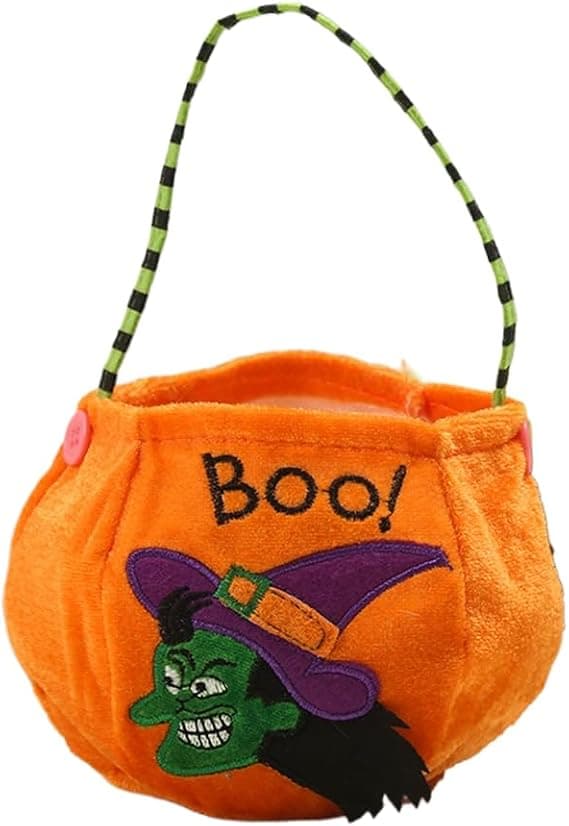 Halloween Godisväska Pumpaväska-414