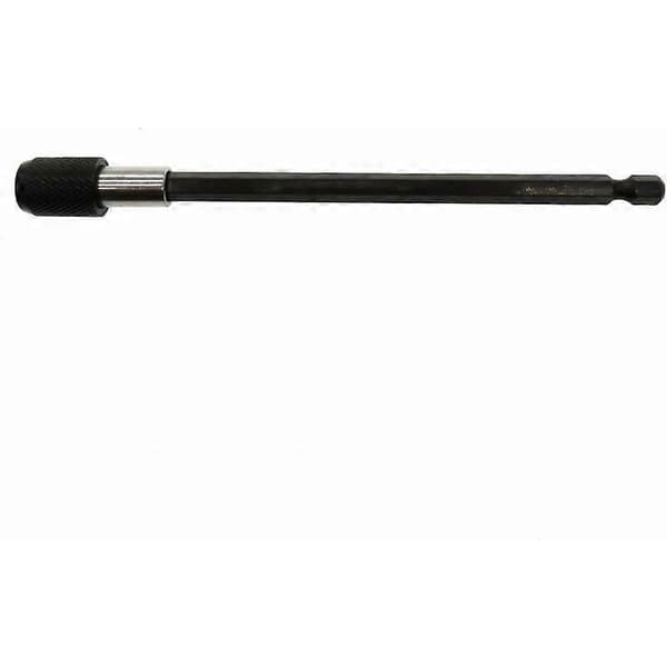 1 stk. Elektrisk drill Hurtigskift Magnetisk bitsholder Forlengelsessett, Drillbørste, Skrutrekker, 150 mm
