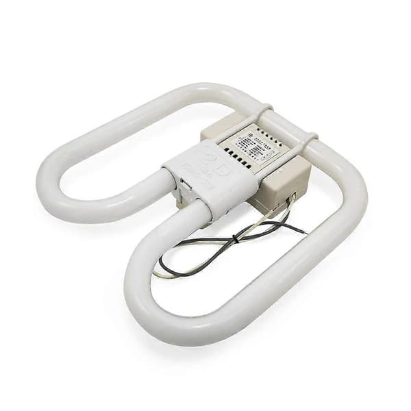 2D fire-pins sommerfugl lampe GR10q 21-30W modulert rør tre-primærfarge fluorescerende energisparende pære hvit