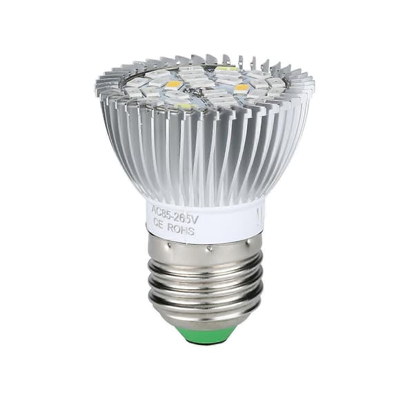 LED plantelyspære 28w E27 Full Spectrum flat innendørs spotlight sukkulent blomsterplanting komplementært lys