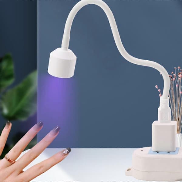 Mini USB -kynsienvahvistuslamppu valohoitokone kynsiviipale led-uunilamppu pieni kannettava valohoitolamppu