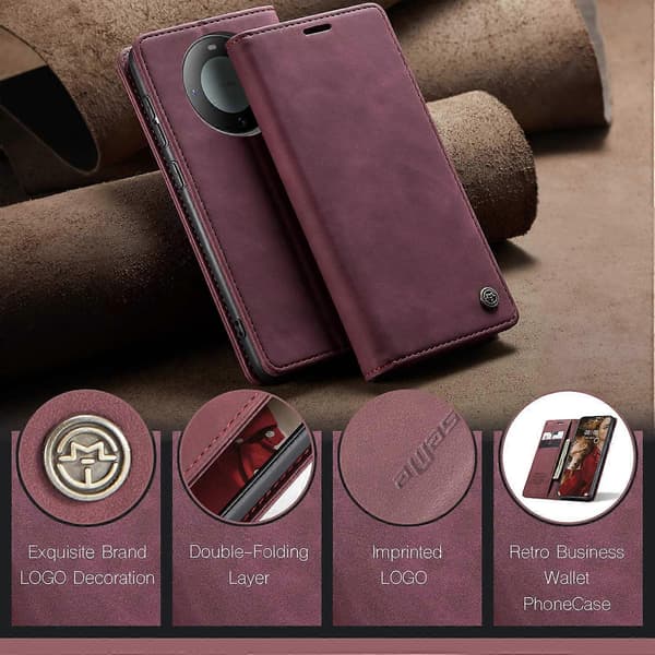 Huawei Mate 60 Pro -puhelimen suojakuori (punainen)