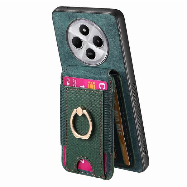 För Xiaomi Redmi 14C 4G mobiltelefonfodral (grön)