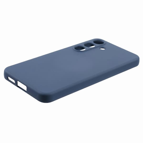 För Samsung Galaxy S25+ Mobilskal Böjd Kant 2.0mm TPU Skyddsskal - Blå (Blå)