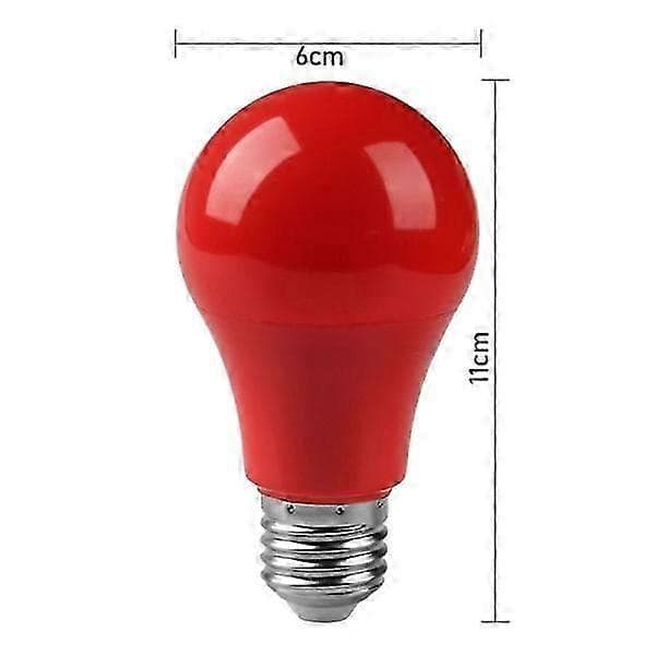 LED-lamppu A60 Lamppu (Keltainen, E27-E27)