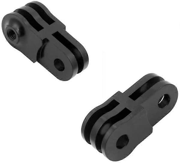 Sett med 2 universelle roterende armer i aluminium for GoPro-kamera