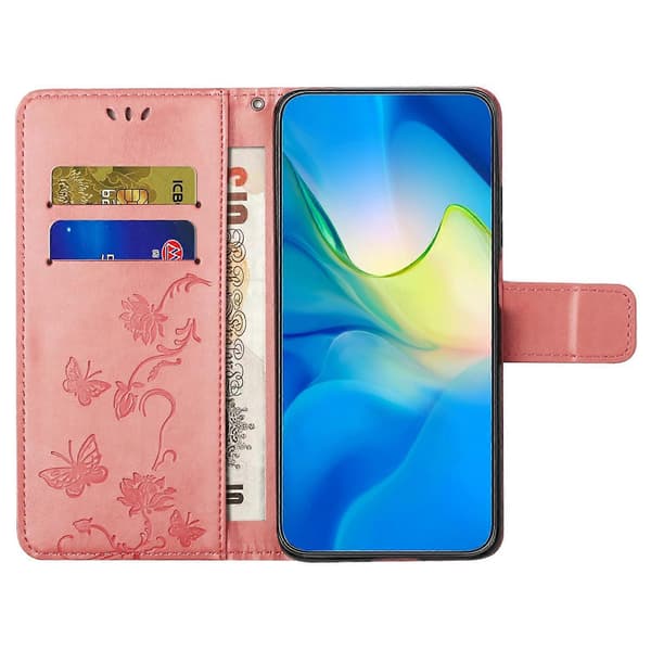 För Galaxy A25 5G (Global Version) (161.0 x 76.5 x 8.3mm) Telefonfodral (Rosa)