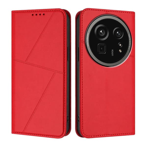 Sharp Aquos R9 Pro Läderfodral (För Sharp Aquos R9 Pro)