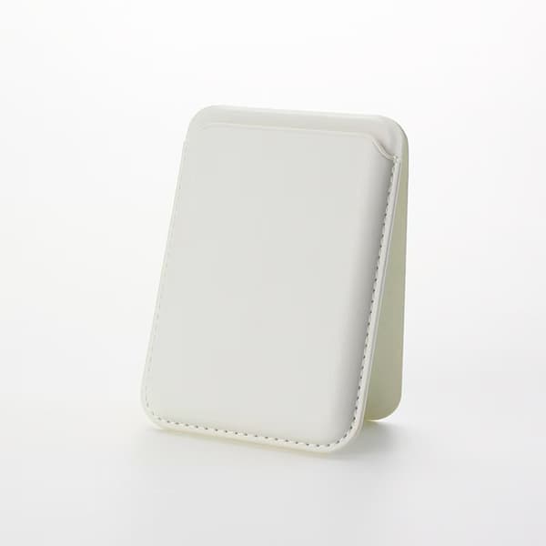 Passer for iPhone-holder kortholder supersterk magnetisk kortholder (Hvit)