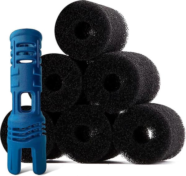 Tail Sweep PRO og 6 pakker 9-100-3105 Sweep Slangeskrubber - Erstatning for Polaris trykkside