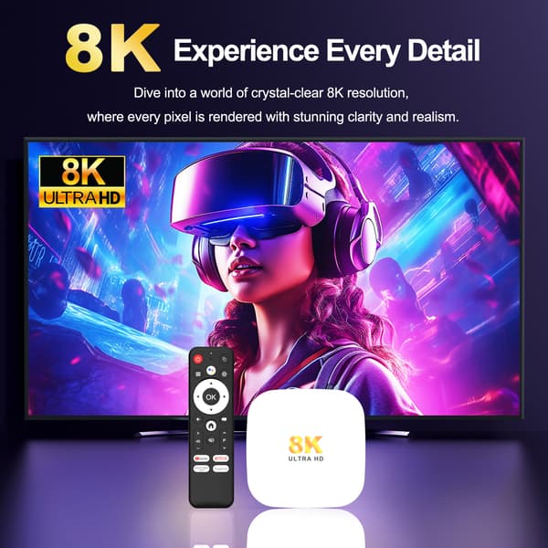 H96maxM2PLUS Internet Set-Top Box (4+32GB)