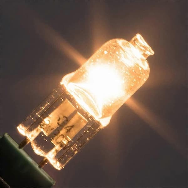 10 st G9/G4 halogenlampor, 18w transparenta dimbara halogenlampor (220-240V G9 40W)