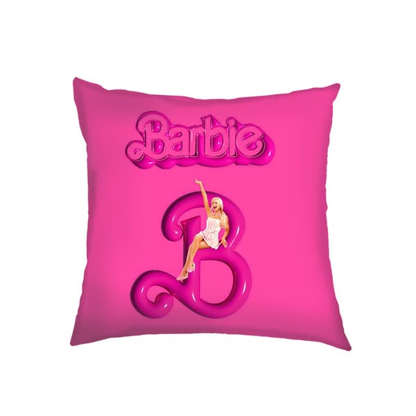 Barbie Jentepute Erme Sofapute Erme Dobbeltsidig Kort Plysj 45*45cm（9）